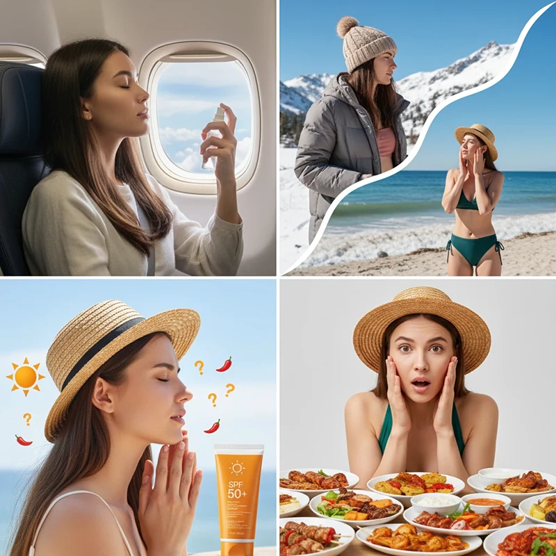 Головні вороги Вашої шкіри в подорожах